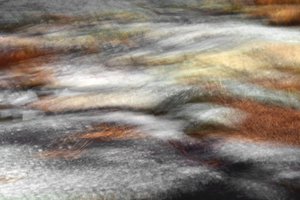 Levendige rivierstroming door Christina Sillen