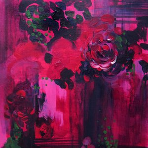 Levendige roze rozen door Christine Lindstrom