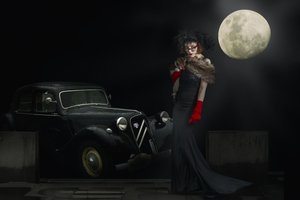 Elegantie bij maanlicht door Christine von Diepenbroek