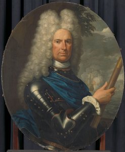 Portret van schout-bij-nacht Arent van Buren