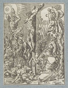 Christus aan het kruis door Christoffel van Sichem (II)