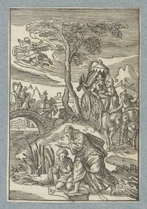 Doop van de kamerling door Christoffel van Sichem (II)