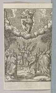 Hemelvaart van Christus door Christoffel van Sichem (II)
