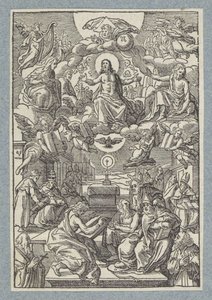 Twist tussen de kerkvaders over het heilig sacrament door Christoffel van Sichem (II)