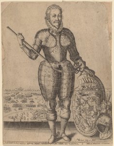 Maurits van Nassau, Prins van Oranje door Christoffel van Sichem I