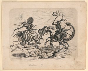 Blad 6, uit Neüw Grotteßken Buch (Nieuw Grotesk Boek)