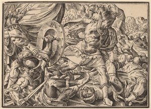 Christus vertelt zijn discipelen over het laatste oordeel