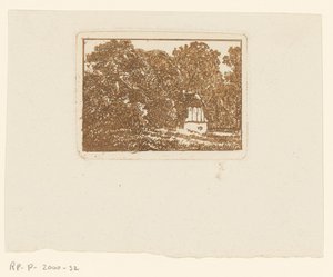Boerenhut in bos