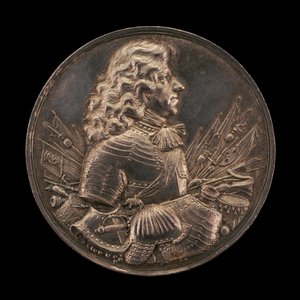 De Grote Keurvorst, of Don Johann van Oostenrijk [voorzijde], 1676 door Christoph Sucro