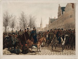 Kozakken in Hamburg, 18 maart 1813