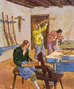 Büchsenmacher door Christophe (1856 1945)