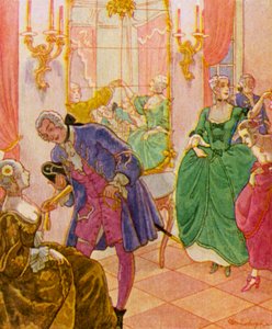 Menuet door Christophe (1856 1945)