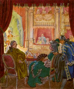 Theaterloge door Christophe (1856 1945)