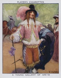 Een jonge galant van 1640-50