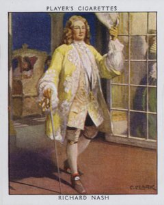 Richard Nash, Beau Nash (kleur litho)