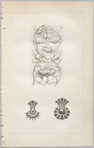 De kunst van decoratief ontwerp: met een bijlage, waarin de uren van de dag worden gegeven waarop bloemen opengaan, uitgegeven door Day & Son, Londen, 1862