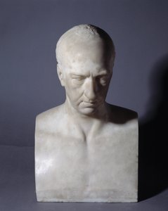 Buste die de Schotse schilder Gavin Hamilton (1723-1798) afbeeldt door Christopher Hewetson