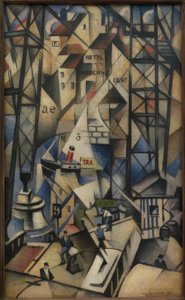 De Oude Haven door Christopher Richard Wynne Nevinson