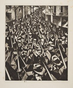 Een dageraad door Christopher Richard Wynne Nevinson