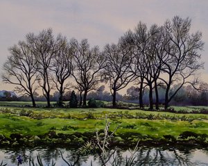 Winterbomen door Christopher Ryland