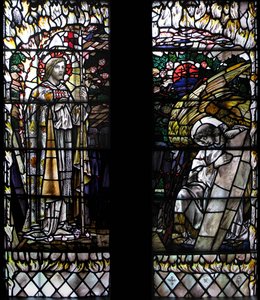 De Opstanding, Canterbury Cathedral door Christopher Whall