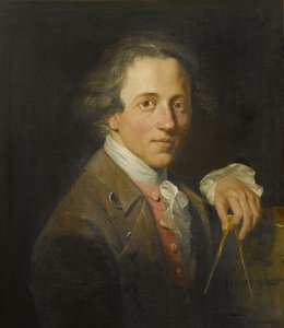 Portret van een jonge kunstenaar (John Soane), 1776 door Christopher William Hunneman
