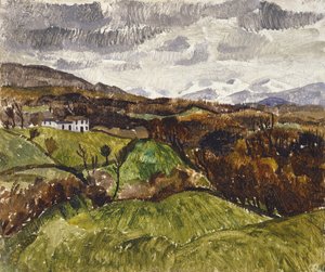 Cumberland Landschap door Christopher Wood