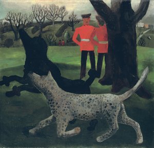 Spelende Honden