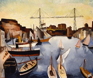 Haven van Marseille door Christopher Wood