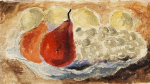 Schelpen, Schotel en Fruit, c.1922 door Christopher Wood