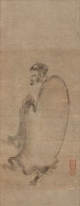 Shakyamuni daalt de berg af, 15e eeuw