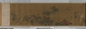 Bloemen, Bamboe en Vogels door Chun Lin