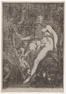 Sint Maria Magdalena in Boetedoening, 1590-1607 door Circle of Giuseppe Scolari