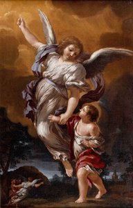 De beschermengel na Pietro da Cortona