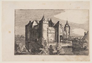 Het kasteel van Muiden, uit Vier Kastelen in Nederland en Utrecht