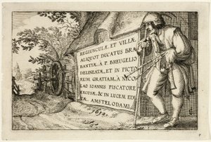 Titelpagina, naar Afbeeldingen van boerderijen, landhuizen en rustieke dorpen (Praediorum villarum et rusticarum casularum icones)
