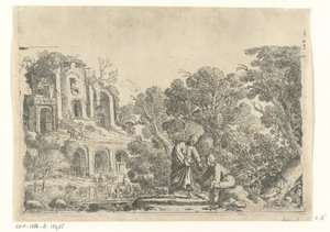 Tobias en de engel bij de Tigris Geschiedenis van Tobias