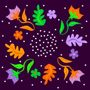 Middernacht tuin door Claire Huntley