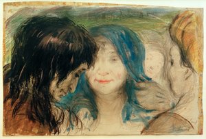 Het meisje met het blauwe haar door Clara Siewert