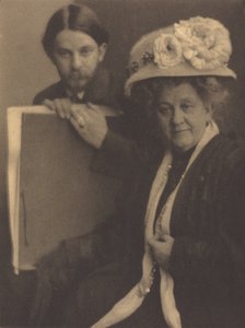 Alvin Langdon Coburn en Zijn Moeder, ca. 1909