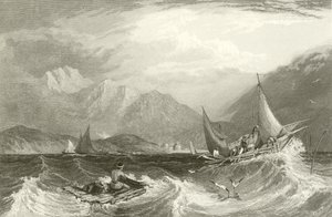 Bombay Haven - Vissersboten, in de moesson door Clarkson Frederick Stanfield
