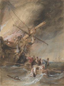 Brand op zee, 1820-46