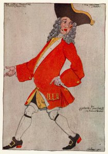 De bedelaarsopera, Kapitein Macheath door Claud Lovat Fraser
