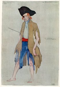 De Bedelaarsopera, De Bedelaar (kleur litho)