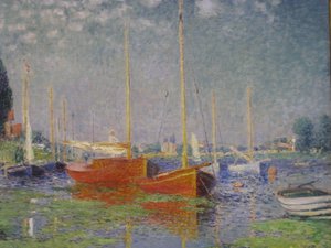 Rode Boten bij Argenteuil