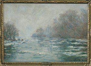 Het debacle bij Vetheuil ... door Claude (follower of) Monet