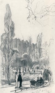 In Kensington Gardens - Fase één, c1920