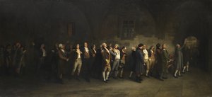 Laatste lied van de Girondijnen door Claude Andrew Calthrop