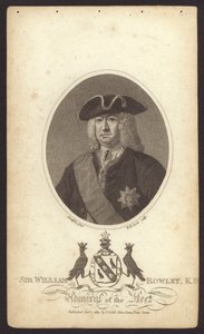 Sir William Rowley, Britse admiraal