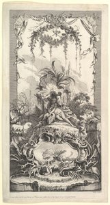 Leda en de Zwaan door Claude Augustin Duflos